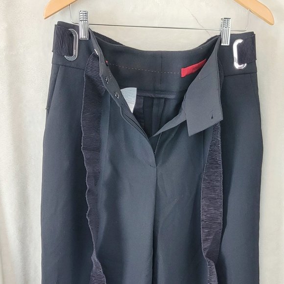 HUGO Boss black wide leg trouser - Picture 1 of 5